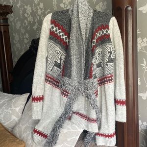 Womens reindeer sweater